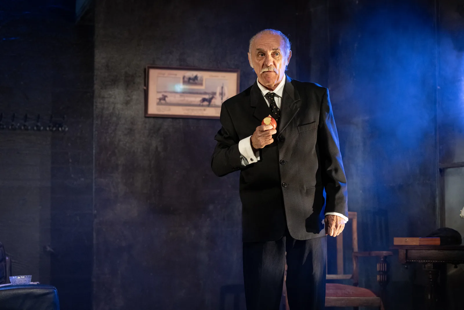 Actors performing a scene from The Homecoming